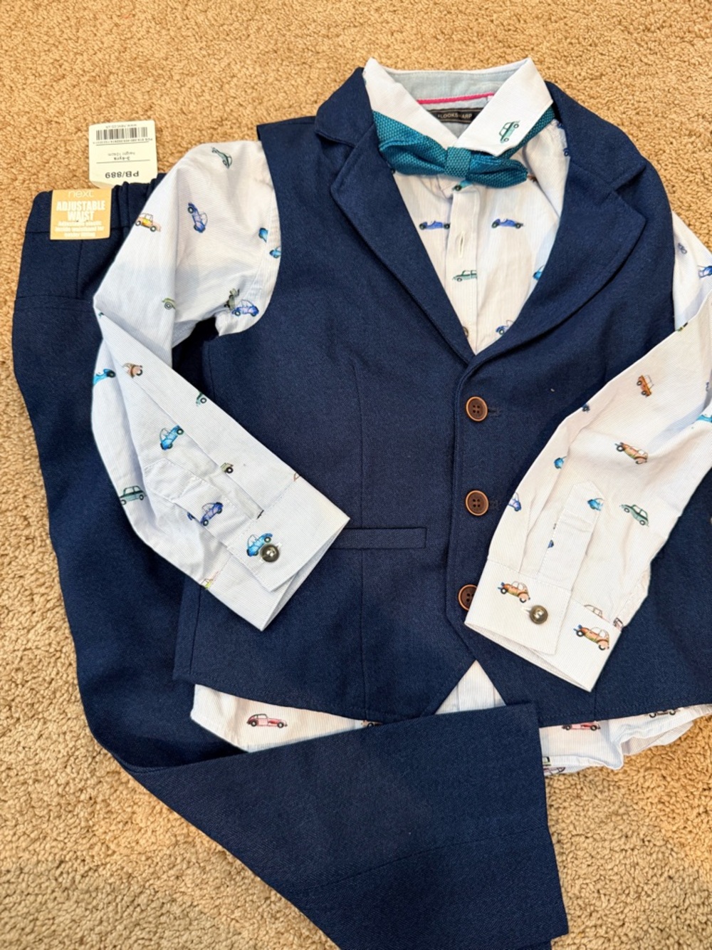 Toddler 4 pieces suits set